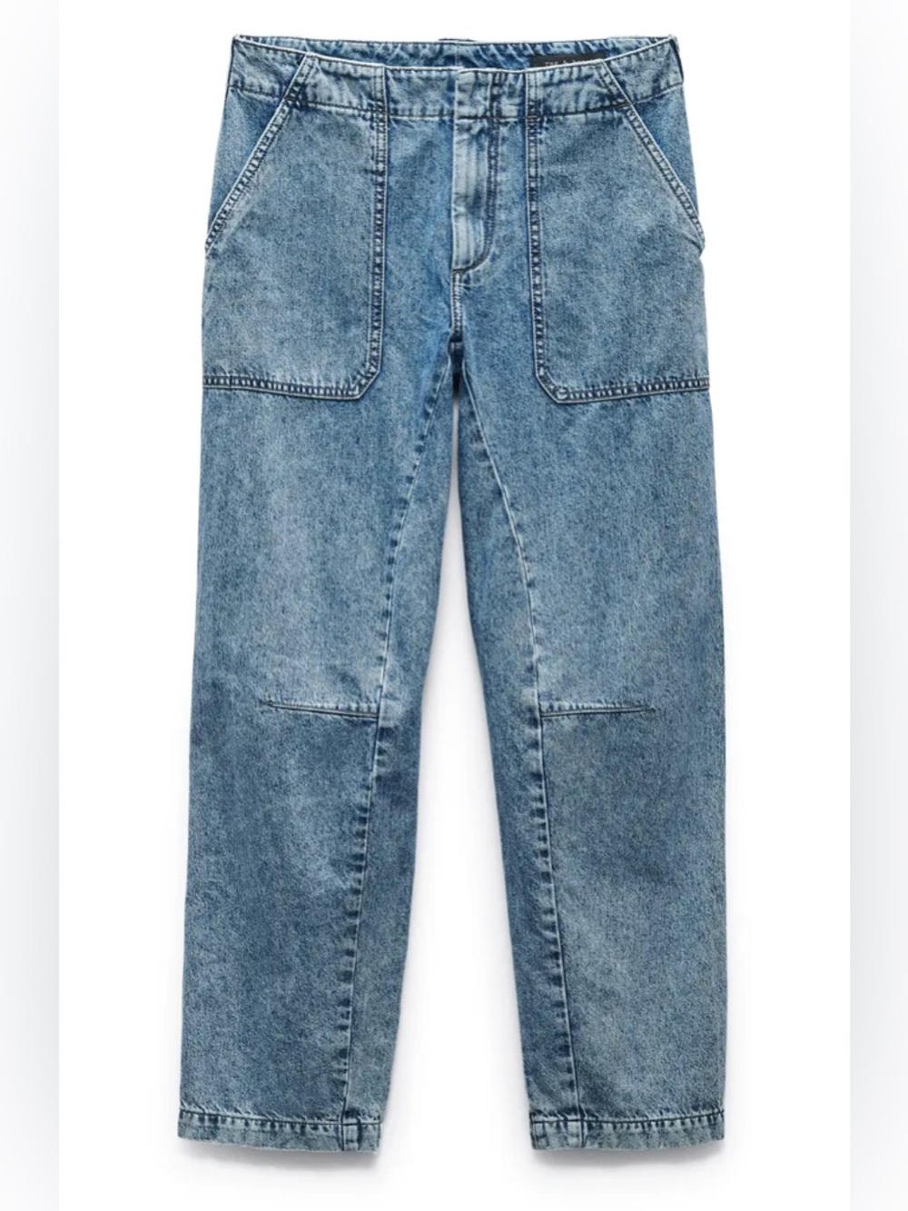 rag & bone Leyton Straight Leg Jeans relaxed fit denim - Picture 2 of 11